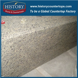 3cm Cheap Popular Brazil Granite Stone Giallo Cecilia Big Slabs for Countertop and Worktop with Good Price in Usa Kitchen Decoration