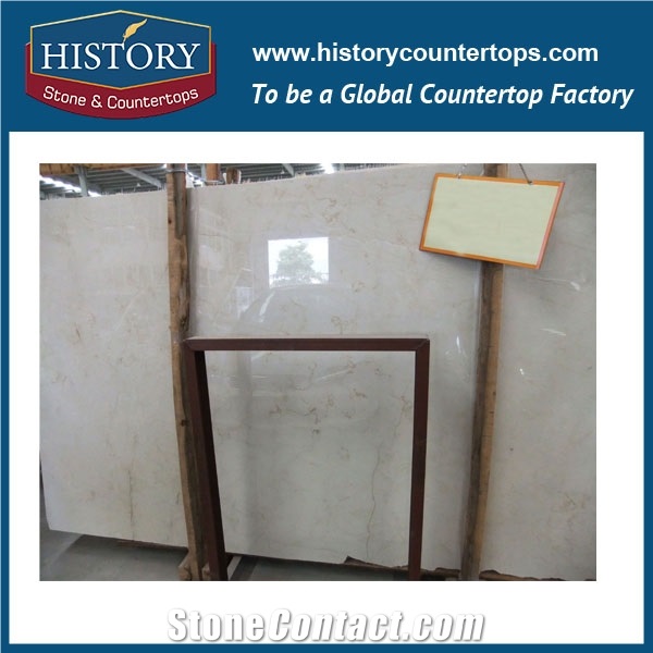 America Beige Marble Slabs & Tiles Floor Covering & Skirting & Wall Cladding Polishing Cut-To-Size Interior Decoration