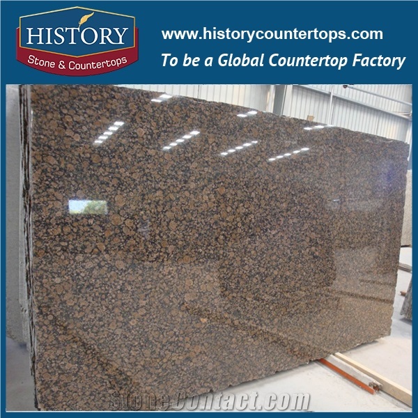 Baltic Brown Granite Slabs Polished Interior/Exterior Flooring & Walling Tiles Prefab Countertops & Vanity Top for Sales, High Quality Best Prices