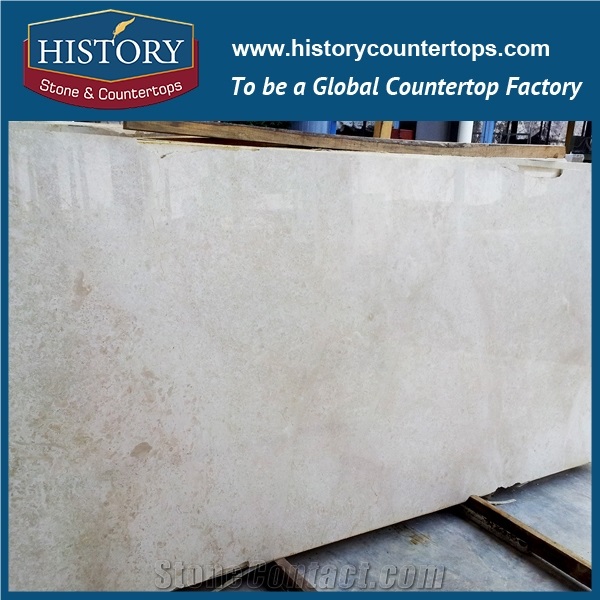 Beautiful White Rose Mable Slabs and Tiles from History Stone for Polishing Wall and Floor Covering,Kitchen Countertops and Bathroom Vanity Tops