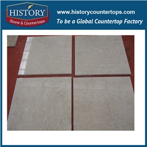 Botticino Classico Beige Marble Slabs for Kitchen Countertop, Marble Tile for Wall Coveirng and Flooring