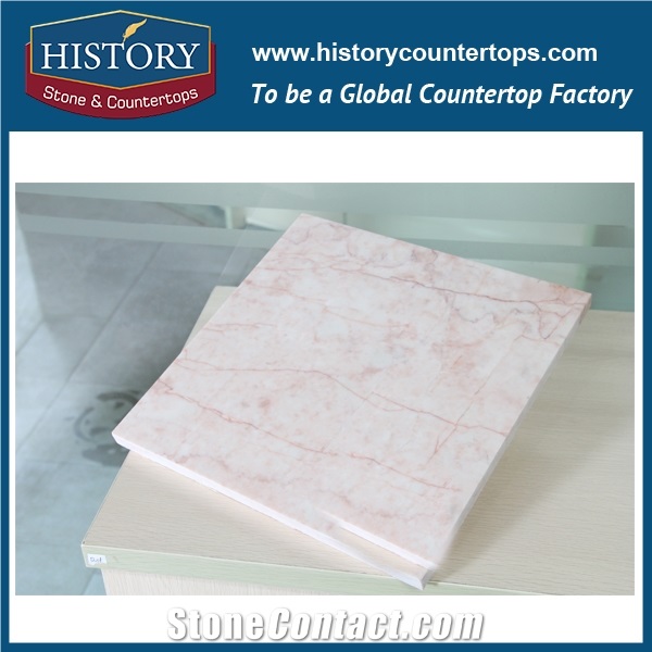 China Building Materials Colour Red Rose Milk Marble Tile House Plans Interior Decoration Floor Tile Cheap Price,Decoration Indoor & Outdoor.