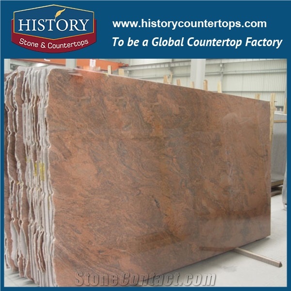 China Multicolor Symphony Red Granite Slabs and Tiles, Solid Surface Kitchen Countertops and Bathroom Vanity Tops, Polishing Wall and Floor Covering
