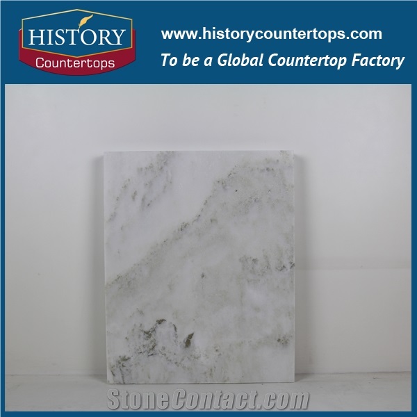 China Surface Polished Landscape Painting White Marble Landscaping Scenery Floor Covering Tiles/Grey Wall Clading, Interior Decoration Stone