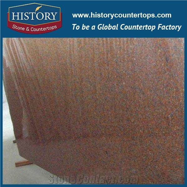 China Surface Polished Tian Red Granite Floor Covering Tiles Wall Panel Clading,Interior Decoration Stone