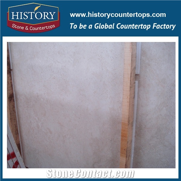 Cyema Shaiana Beige Marble Slabs for Countetop and Island Top, Marble Tile for Wall and Floor Decoration