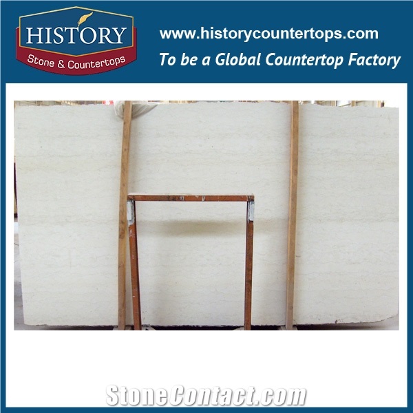 Durable Natural Marble with High Polished Surface, Beige Marble with Good Quality for Wall Cladding and Flooring