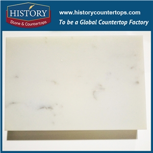 Engineer Imitation Marble Quartz Stone Tile and Slab in Michelangelo with High Polish Texture for Walling or Flooring and Sheeting.