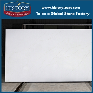 Golden Spider Quartz Stone, White Quartz Marble Vein Best Selling Slabs for Kitchen & Bathroom Countertops, Floor & Wall Covering Tiles, High Quality