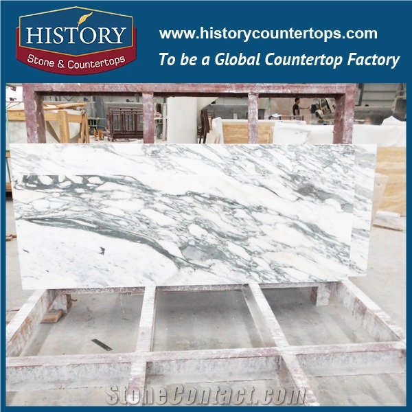 History Stone Arabescato Corchia Marble Polished Flat Edging Wholesale Pre Cut Modular Integrated Design for Hotel Countertop & Worktops