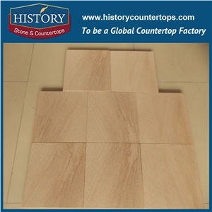 History Stone China Cheap Factory Direct Sale Price Best Techniques China Building Stone Natural Yellow Sandstone Tiles