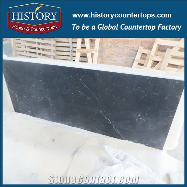 History Stone China Nero Margiua Marble Chinese Professional Building Custom Made Material for Solid Surface Countertops & Kitchen Top