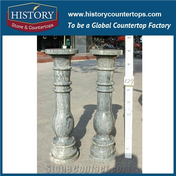 History Stone China Supply Western Roman Style Hand Carving Lion Head Pure White Marble Stone with Relief Hotel Gate Outdoor Decorative Pillar
