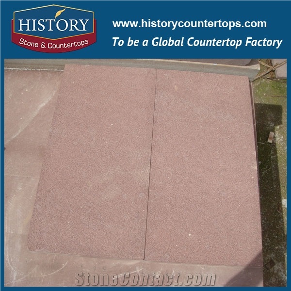 History Stone Chinese Mining Equipment Manufacturer Regular Size All Sides Split Wall/Floor Covering Rosa Ermita Cantera Sandstone Tiles & Slabs