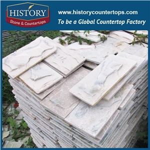 History Stone Cloudy Grey Slate Stone/ Wall Panel and Wall Covering Mushroomed Stone