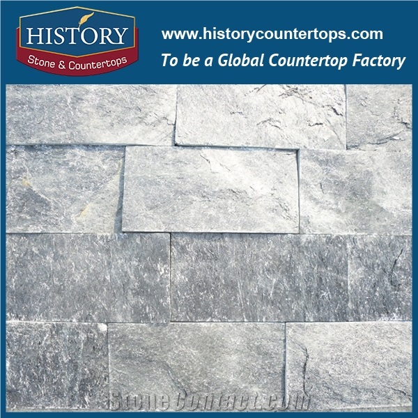 History Stone Cloudy Grey Slate Stone/ Wall Panel and Wall Covering Mushroomed Stone