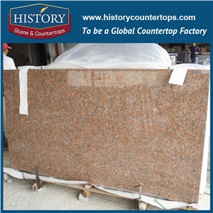 History Stone Hg037 G562 Maple Leaf Granite Rectangular Shape Prefab Size High Gloss Kitchen Countertops Worktops & Island Tops for Restaurant