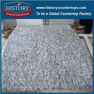 History Stone Hg067 Spray White Granite Rectangular Shape Antique Double Edge Laminate Modern Furniture for Apartment Kitchen Countertops & Worktop