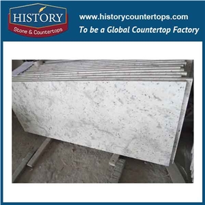History Stone Hgj159 Swan White American Standard Round Edge Polished Custom Made Bathroom Design Countertops & Vanity Top with Wholesale Price