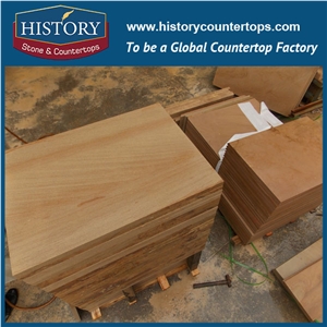 History Stone New Building Construction Materials for the Hotel Project Yellow Road Paving, Wall/Floor Covering Sandstone Tiles & Slabs