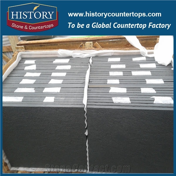 History Stone Polished and Honed Rough Black Sandstone Landscaping for External Wall Cladding, Brick Dimensions Tiles (Direct Factory + Good Price )