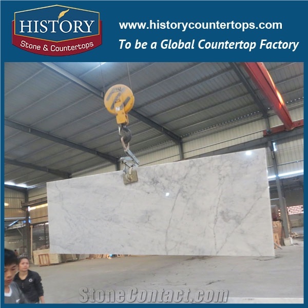 History Stone Volakas Flat Standard Laminated Marble Wholesale French Style Replacement for Kitchen Countetops & Worktops