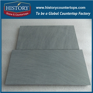 History Stone Wholesale Manufacturer High Polished Cut-To-Size Hotel Lobby Decoration, Wall Covering, Floor Panel, Natrual Grey Sandstone Tiles