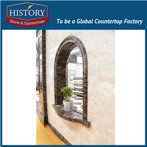 History Stones China Designers New Products Polishing Surface Clear Corlorful Window Endging Fram Door Trim Border Line