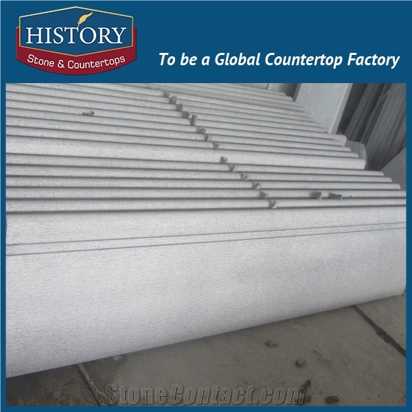 History Stones China Popular Anti-Slip Flooring Design Grey Granite Outdoor Garden Sair Risers Building Material Decorative Stairs & Steps