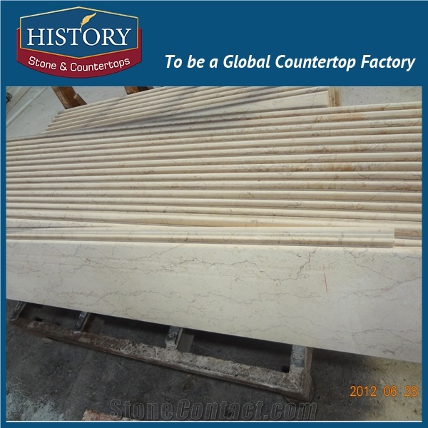 History Stones Chinese Antique Polished Rectangle Shaped Marble Stone Borders Conner Design for Wall Decoration Popular Border Line