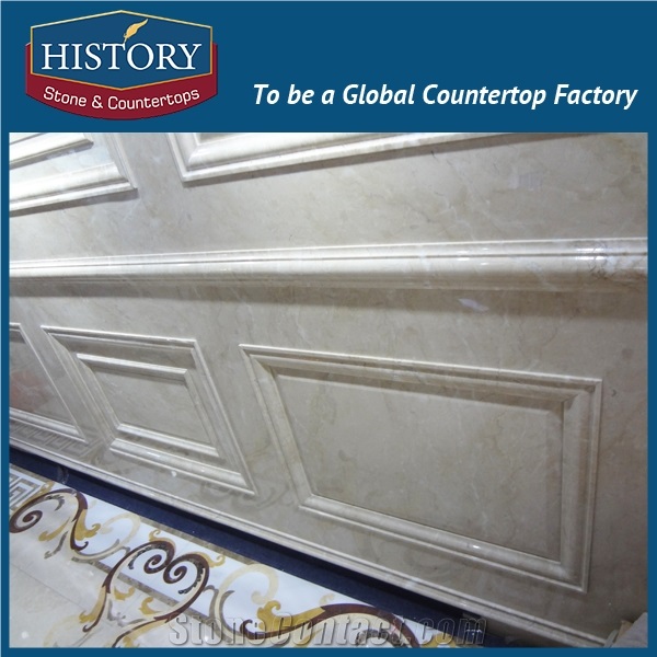 History Stones Chinese Manufactory Massive Excellent Style China Natural Stone Various Color Marble Trim Indoor Building Border Lines