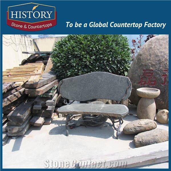 History Stones Company Warranty Natural Antique Grey Granite Chairs Sets Garden Outdoor Fast Restaurant Using Bench