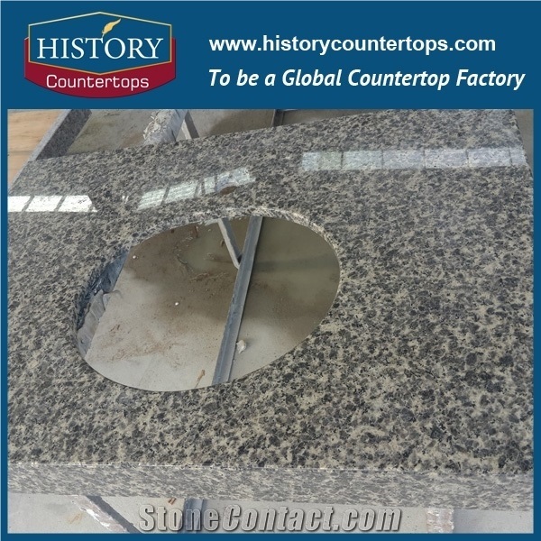 Historystone Cheap Granite Counter Top / Bathroom Vanity Tops/ Granite Bathroom Vanity Tops 2 cm Thickness
