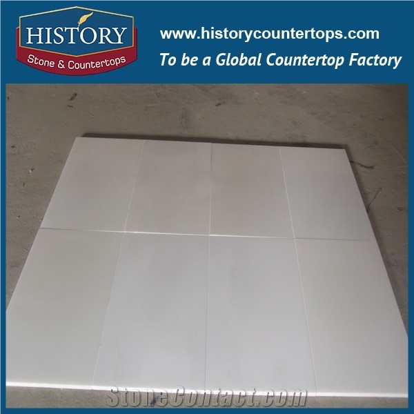 Historystone China Cheap Polished Surface Flooring Tiles,Customized White Marble Bottom Paving Patterns Design,Decorated Hotel Lobby and Hall.