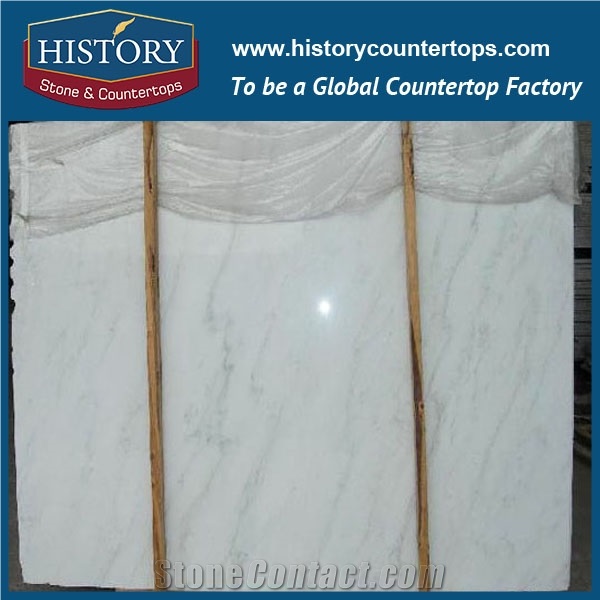 Historystone Factory Supply Wholesale Gray Venis Lobby Floor Tile East White Marble for Walling/Flooring/ Window Sill,Customized Sizes Are Accepted.