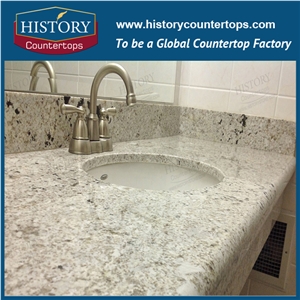 Historystone Granite for Bathroom Countertops /Bathroom Vanity Top / 1.6/1.8cm Thickness Solid Surface/ Custom Vaniy Tops