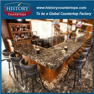 Historystone Hollinsbrook Caesarstone Quartz Kitchen Countertops Can Custom Bar Top, Dest Top