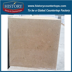 Historystone Imported Egypt Full 90 Degrees up Polished Beautiful Paris Sinai Pearl Marble Look Beige Flooring Tiles and Wall Covering.