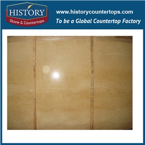 Historystone Imported Egypt New Royal Botticino Beige Marble Well Polishing Honey Beige Marble, Widely in Wall Cladding/Flooring Tiles/Kitchen.
