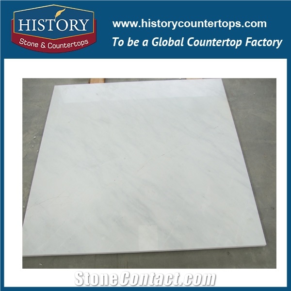 Historystone Imported Factory Price Custom Cut to Size Greece Ariston White Dolomite Marble,Slabs and Tiles for Indoor and Outdoor Decoration.