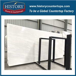 Historystone Imported Good Quality Nature Mable Namibia Imperial White Marble Price,Any Other Size Within 2400x1200mm Can Be Customized.