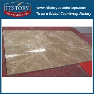 Historystone Imported Hot Polished Light Emperador Marble Tile Competitive Price,Stone Slabs for Flooring & Wall Cladding Cpnering.