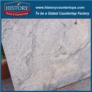 Historystone Imported Hot Sale Viscount White Granite New Design Flamed Floor Granite Tiles on Sale,Stone Slabs for Tiles/Stairs/Wall Cladding.