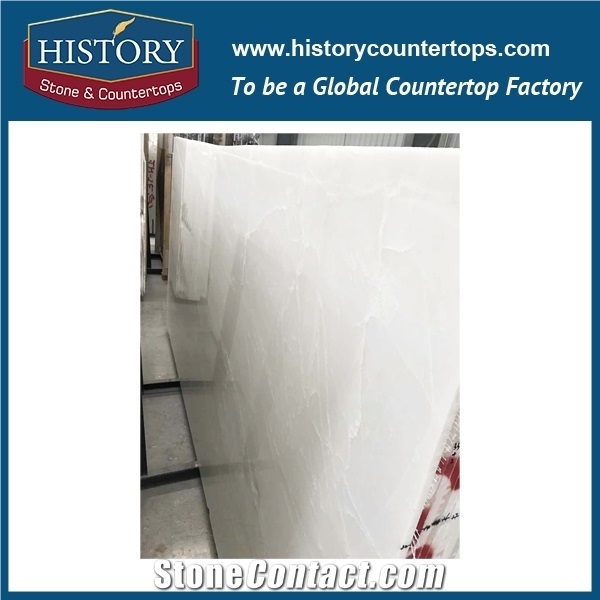 Historystone Imported Natural Stone Straight Namibia Imperial White Marble for the Lobby,Slabs for Exterior Tiles, Flooring and Walling