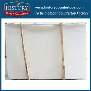 Historystone Imported New Royal Botticino Marble Beige Color Finished Polished Tiles and Big/ Slabs/Decoration Indoor and Outdoor.