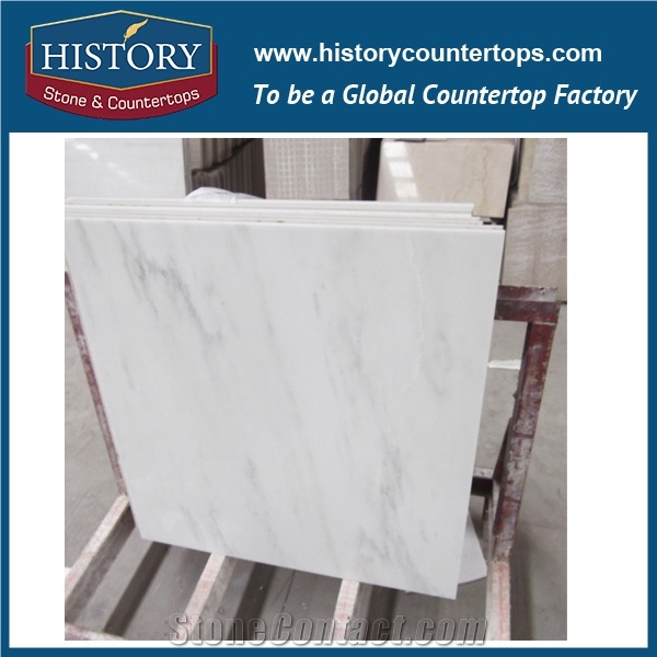 Historystone Imported Popular Hot Selling Greece Ariston White Marble at Price Stone for Flooring Tiles and Wall Civering/Big Slabs.