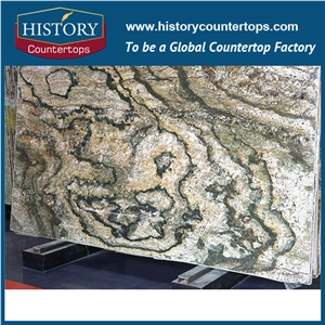 Historystone Imported Shangri-La a Red Brazilian Granite with Black Stripes Granito Tiles or Slabs,Suitable Interior and Exterior Decoration.