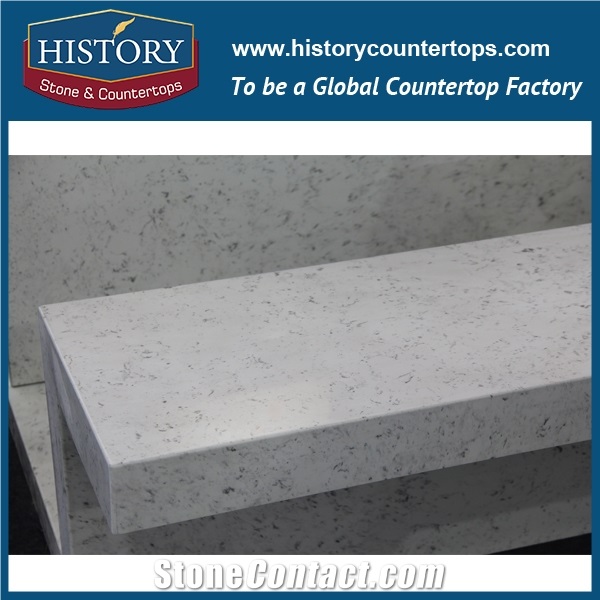 Historystone in Newport with Marble Vein Surface Man Made Marble Tile and Slab Quartz Stone for Kitchen Worktops or Countertops.