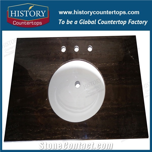 Historystone Marble Stone Vanity Top/Bathroom Decoration Stone/Table Top Stone/Building Stone/Bathroom Countertops/Custom