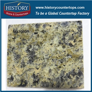 Historystone Multi-Color Surface in Carmel Colorful Granite Tile and Slab Quartz Stone for Kitchen Countertops or Desk Tops.
